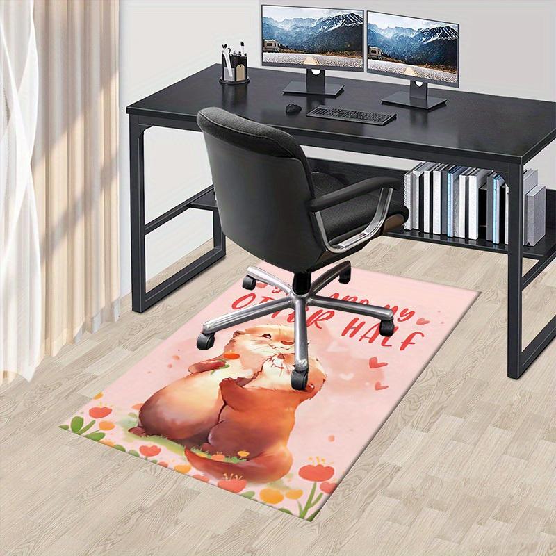 Office Carpet You Are My Otter Half Sofa Rug, Chair Mat Protection 60cm by 90cm
