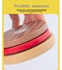 Children's Wooden Hamburger & Fries Pretend Play Set - Kitchen Game Gift for Boys & Girls