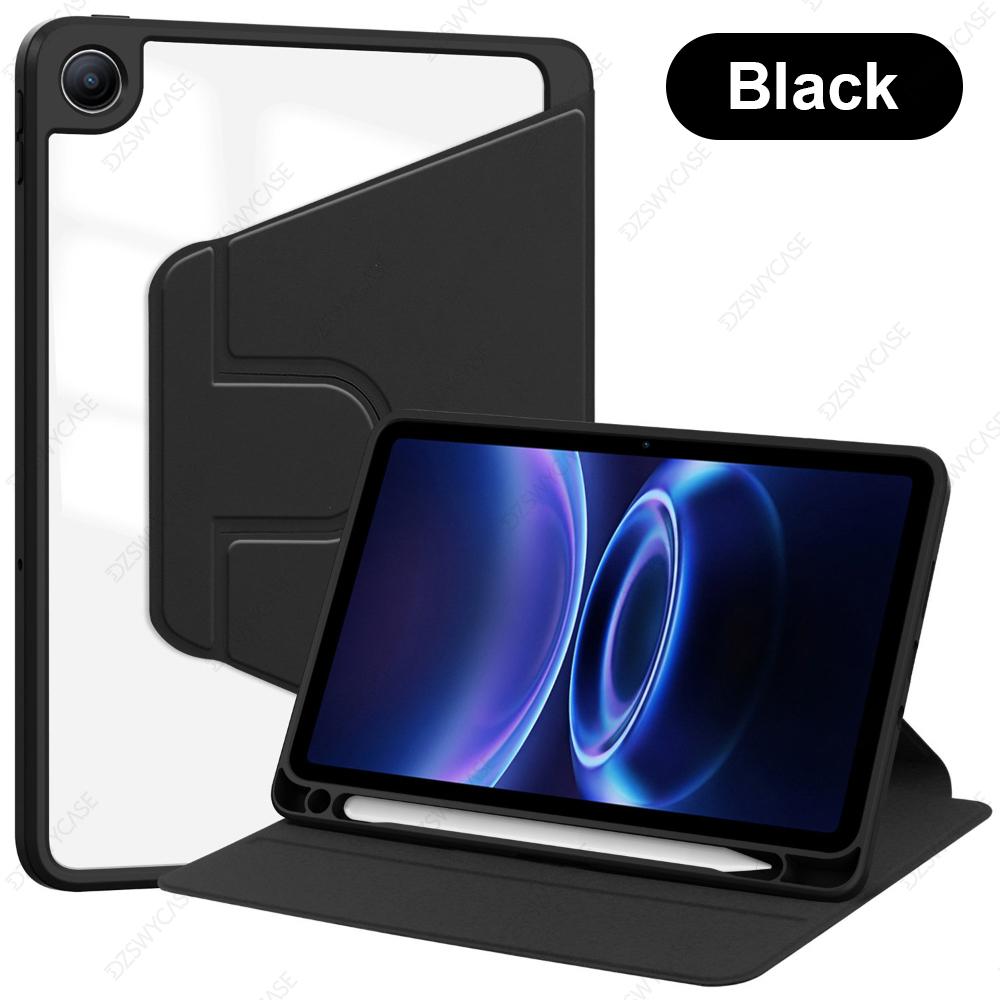 Case for Redmi Pad 2 SE 9.7 Inch 2026, Premium Leather Foldable Stand Smart Auto Sleep Wake with Pencil Holder Protective Cover