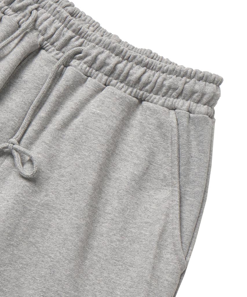 Masateu Small Pocket Bermuda Sweat Pants _ Gray