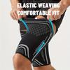 1Pc Elastic Thigh Compression Sleeve,Featuring a Knitted Non-Slip Upper Leg Design,Equipped with Double Silicone Non-Slip Strips