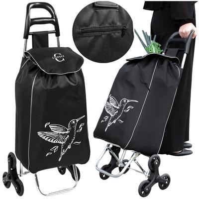 Shopping Trolley Shopping Bag On Wheels Foldable Strong Solid Waterproof