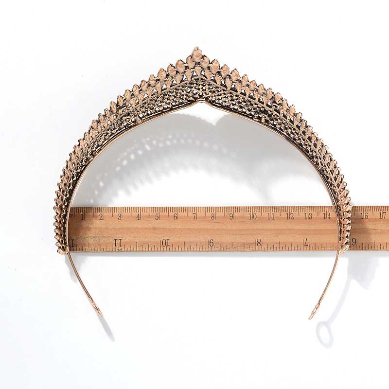 

Корейская мода стиль роскошь ретро стразы королевская принцесса тиара корона повязка на голову невесты нойва свадебные аксессуары для волос width 14cm