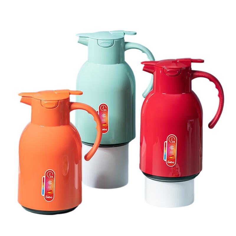 Debo Vilete 1.45L Red Glass Thermos