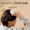 Cute Cat Paw Head & Scalp Massager CN plug (adapter included)