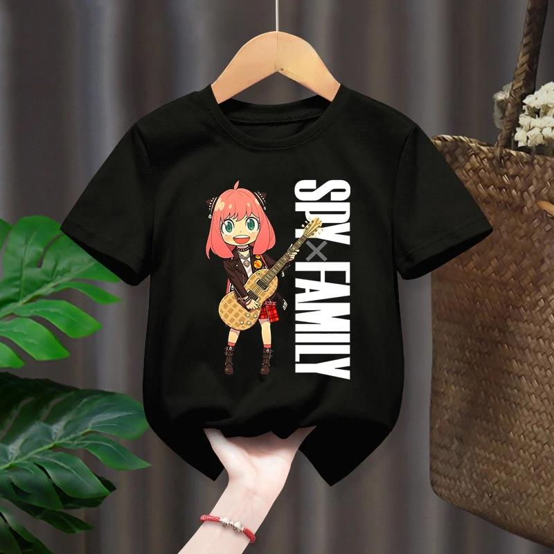 Spy X Family Kreslené Grafické Tričko Japonské Anime Harajuku Tričko Módní Ležérní Krátký Rukáv Nadměrné Tričko Unisex