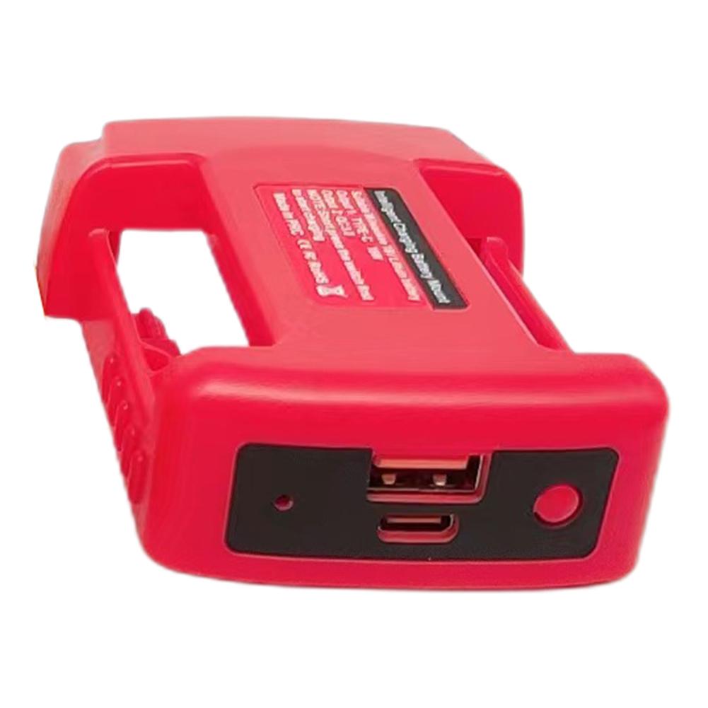 1pcs USB Charger Adapter 1x Accessories For Milwaukee Part