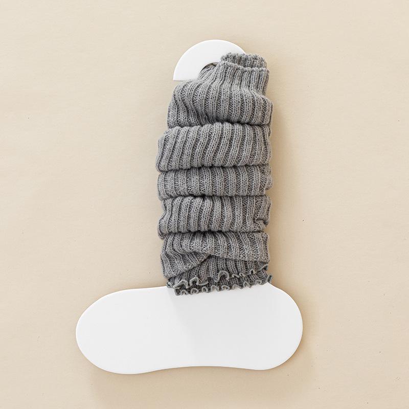 Gestrickte Beinstulpen für Damen für Herbst und Winter – warm, vielseitig, im japanischen JK-Lolita-Stil.