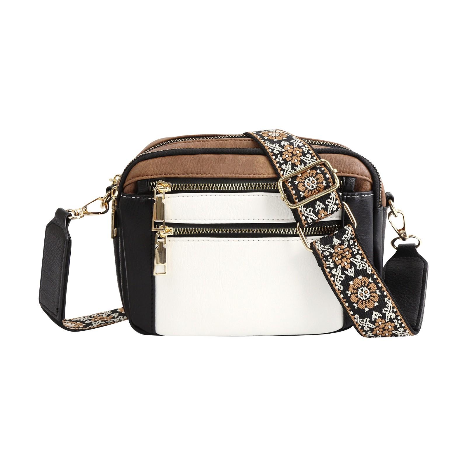 Сумки и кошельки из кожи ручной работы с цветными ремешками - женская модная сумка с регулируемым ремешком One Size 2190₽