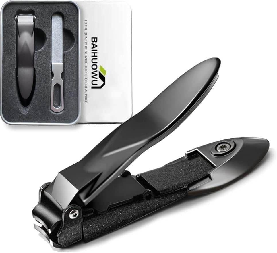 

Stylish nail clipper set for hands and easy to clean cut with minimal no includes storage includes nail makes a great gift feet, use, pressure, серый
