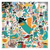 10/30/55pcs Funny Anime Phineas and Ferb Perry the Platypus Stickers Cute Cartoon Decals DIY Laptop Notebook Sticker Gift