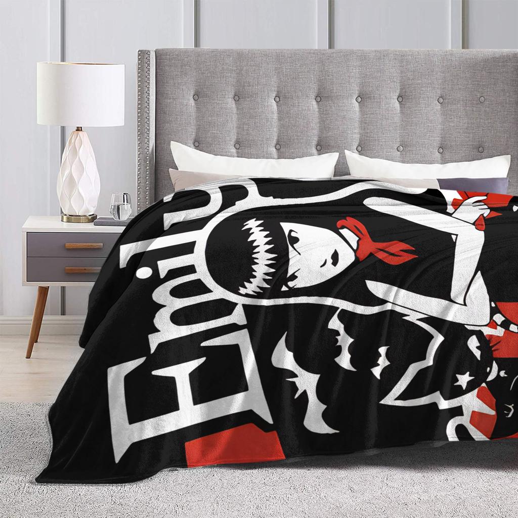 E-Emily the Strange Blanket Cover Fleece Throw Blanket Bedding Couch Portable Soft Warm Bedspreads,