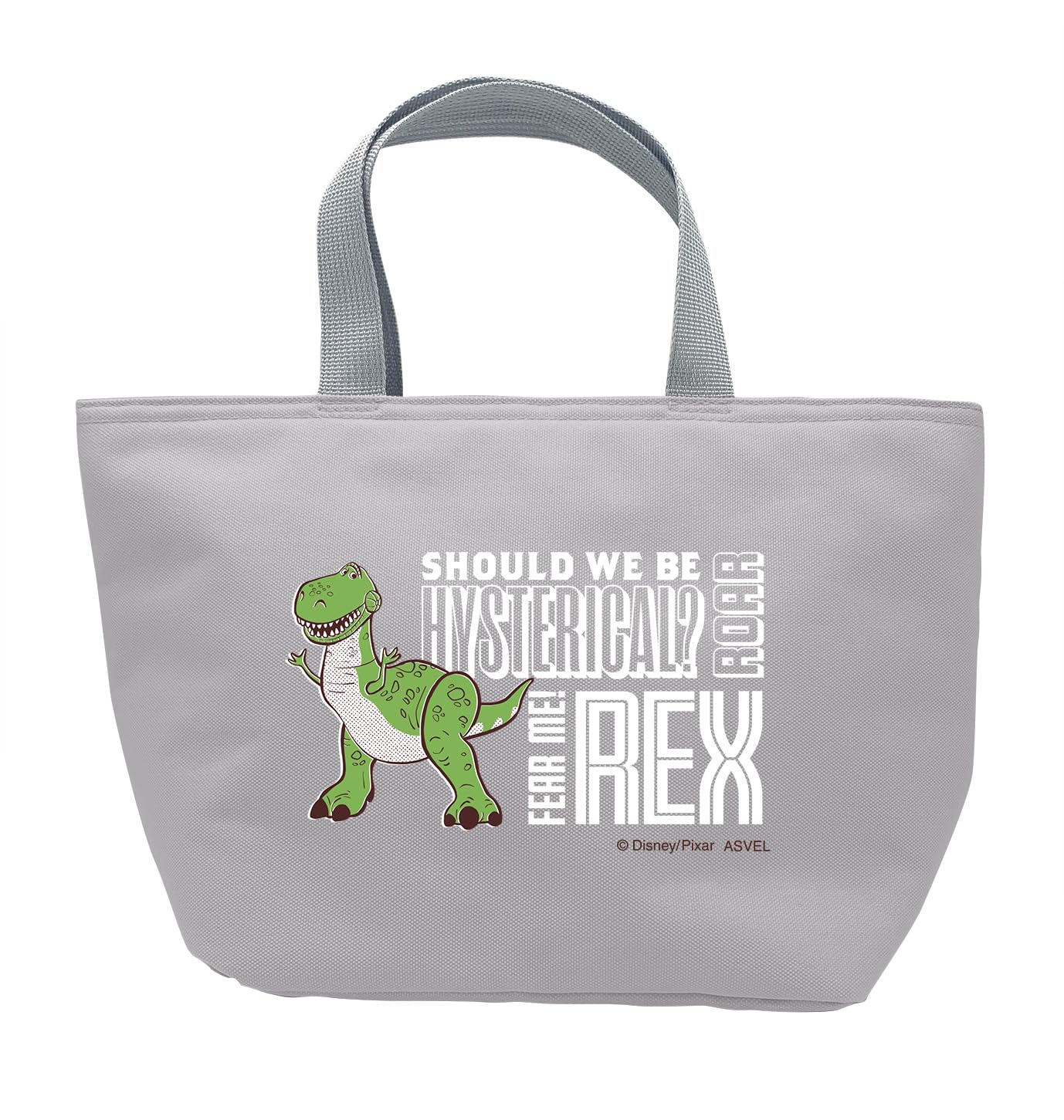 Asvel Disney Lunch Suitable for High and Junior High School Easy to Suitable for Kindergarten and School Gray BoxInsulated Bag 60L Boys Girls серый 4500₽