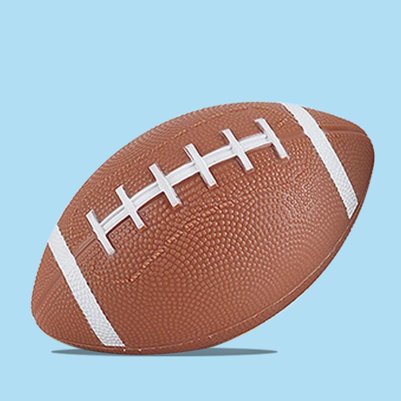 Mini Inflatable Balloon Football Rugby Elastic Indoor And Outdoor Sports Training Props Students Team Game Teaching Ball TMZ