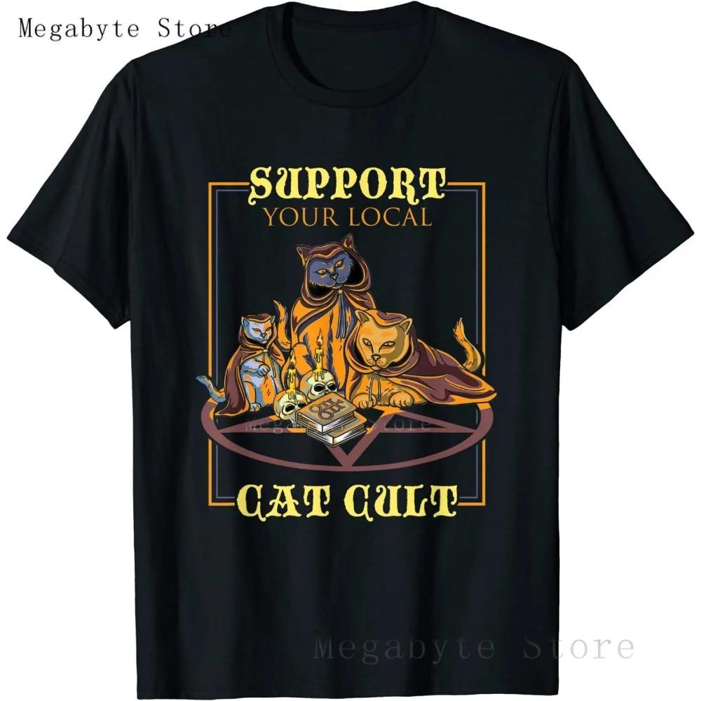 

Футболка Pastel Goth для мужчин и женщин Kawaii Cartoon Gothic Cat Одежда Harajuku Shirt Unisex Graphic Tees Женская футболка Hip Hop для мужчин XXXXXL