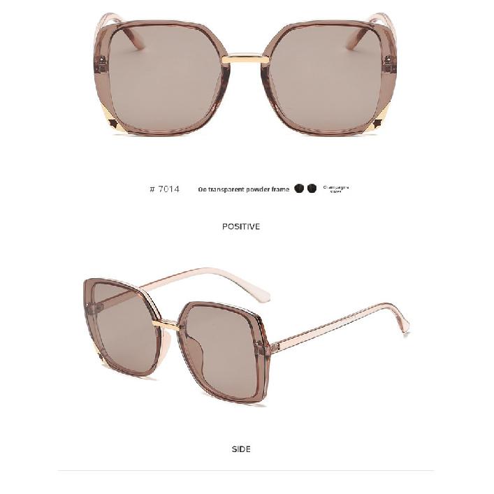 Fashionable Retro Sunglasses, Personalized Polarized Sunglasses for Women, UV400, Light Luxury