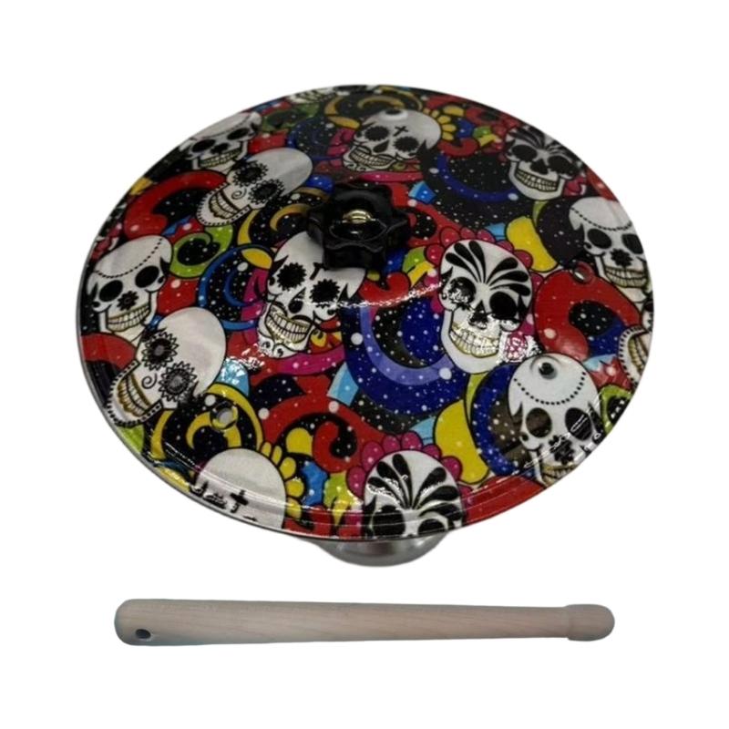 Car Crash Cymbal Desktop Mini Drum Car Drum Cymbal Air Vent Car Hand-shootings Cymbals Musical Instrument