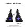 2pcs Car Door Corner Cover Anti Collision Bumper Sticker For Mercedes Benz AMG A C E S G Class W201 W210 W108 W204 W205 W203