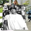 1pc Blanket Eminem2 Print Design, Lightweight Blanket for Sofa, Bed- Soft &Warm, Gift for All Seasons Like Christmas, Halloween