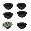 Fabric Plant Basket Liner Replacement, Felt Flower Pot Liners, Round Square Multi-Size, Gray, for Indoor Outdoor Plant Decor