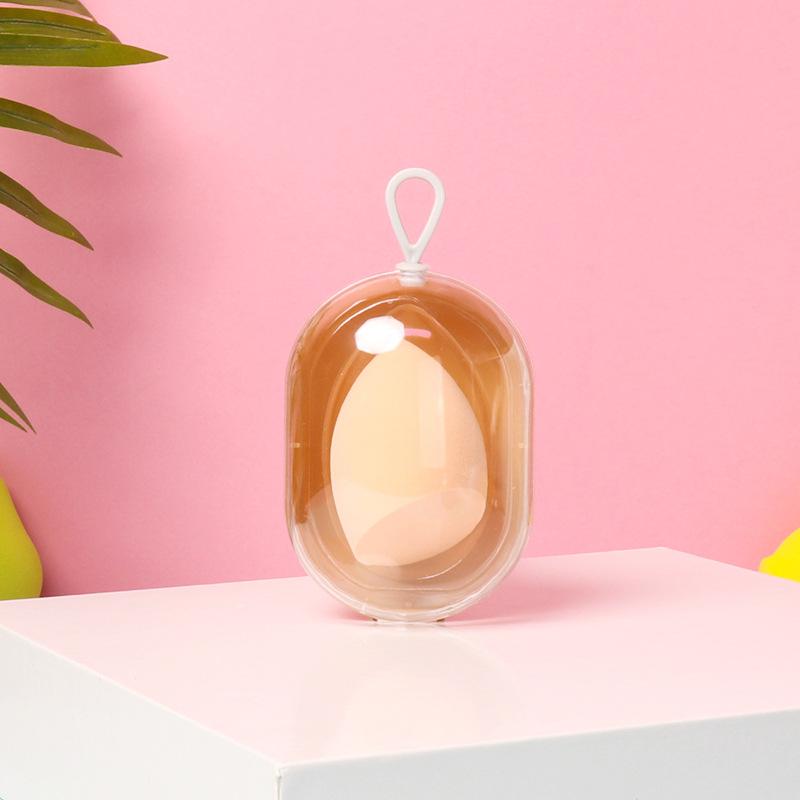 Space Capsule Beauty Egg Storage Box Set Makeup Egg Sponge Makeup Egg Dry and Wet Dual-purpose Beauty Egg/Powder Puff