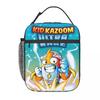 SuperThings Cartoon Insulated Lunch Bag High Capacity Kazoom Power Kindergarten Cooler Bag Lunch Box Tote School Men Women