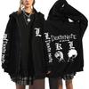 Autumn/Winter Unisex Death Note Zipper Hoodie Cardigan