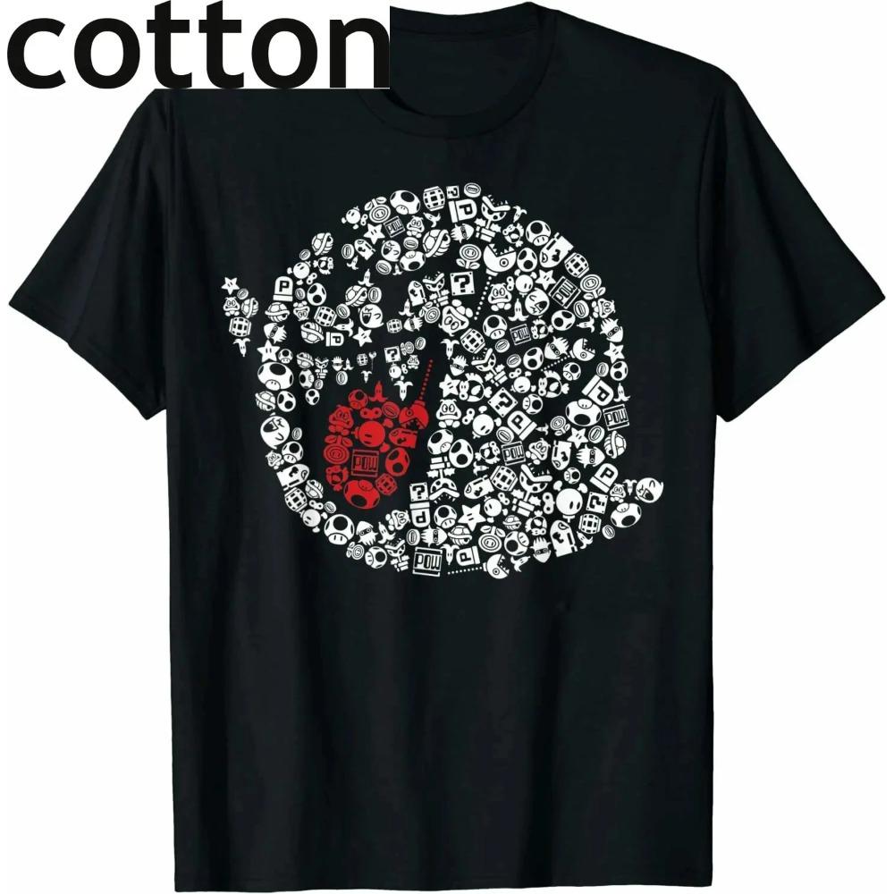 

Забавная футболка с графическим портретом Бу, 100% хлопок, летняя, с круглым вырезом, с коротким рукавом, мужская, новая футболка, уличная одежда, высокое качество 50924 XXXXXL