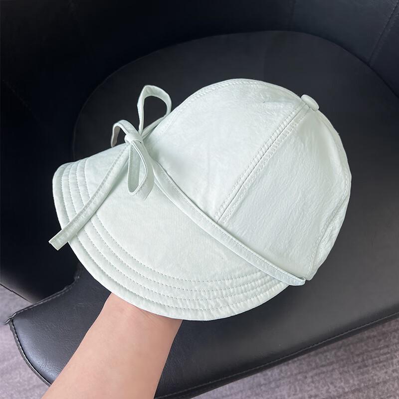 Women's Bowknot Sun Protection Bucket Hat