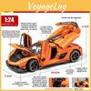 Koenigsegg Sports Car Model Alloy Toy With Sound Light Doors For Children Play