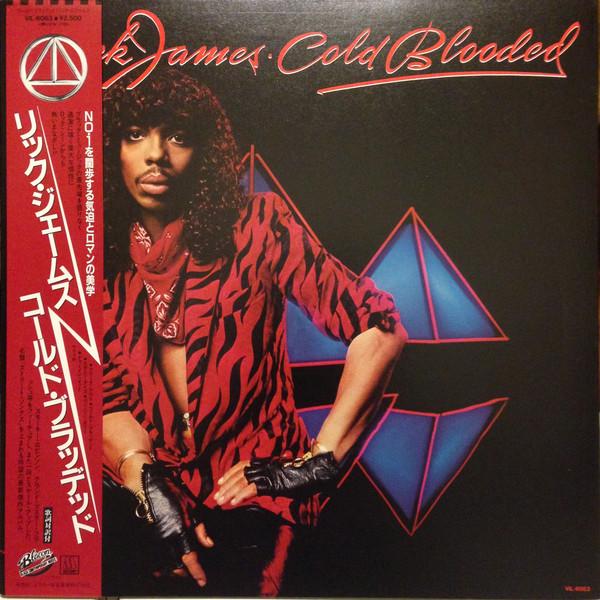 

LP Record RICK JAMES - Cold Blooded VIL6063 MOTOWN 1983 Japan Soul/Funk Used