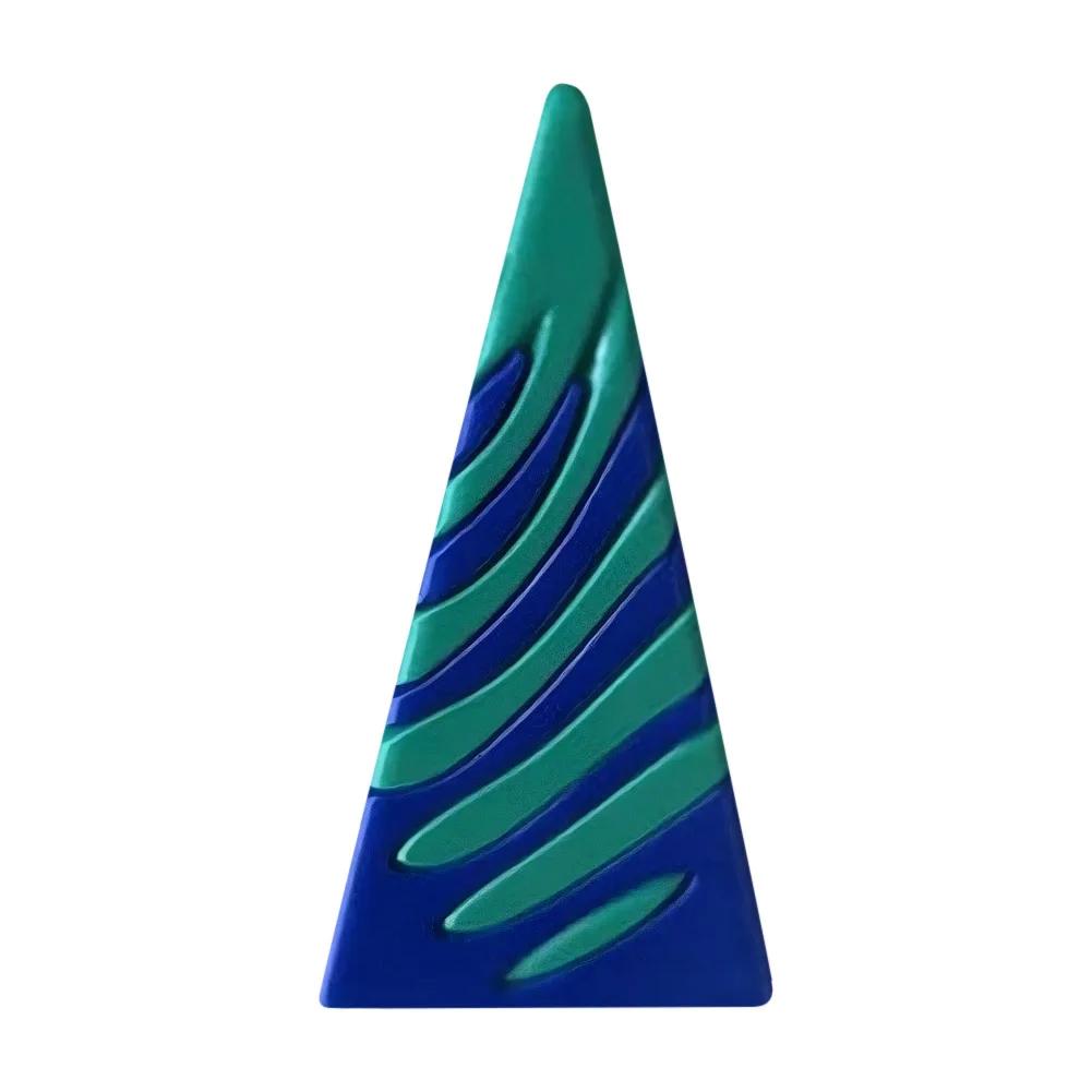 3D tištěná hračka se spirálovým kuželem Nemožný průchod pyramidou Socha průchod pyramidou Fidget Hračka Mini Vortex Thread Illusion
