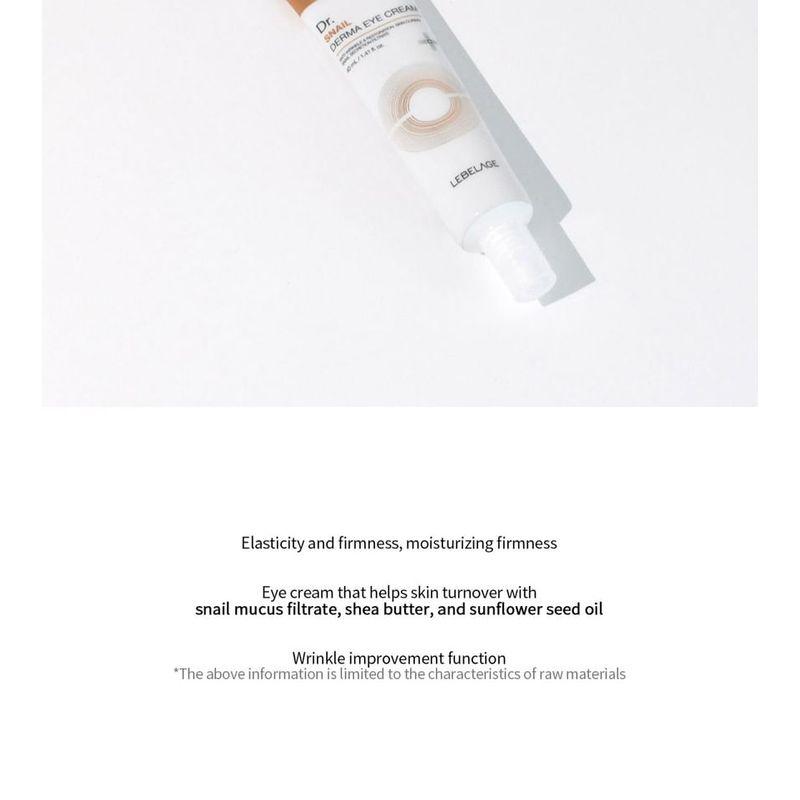 LEBELAGE - Dr. Snail Derma Eye Cream