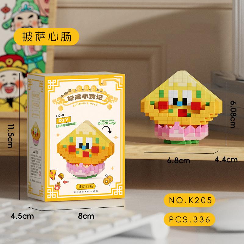 Fruta 3D Constructor Modelo Set de Construcción Pastel Comida Mini Ladrillos Bloques de Construcción Juguetes para Niños Niñas de 7 a 10 Años Adultos Bloque