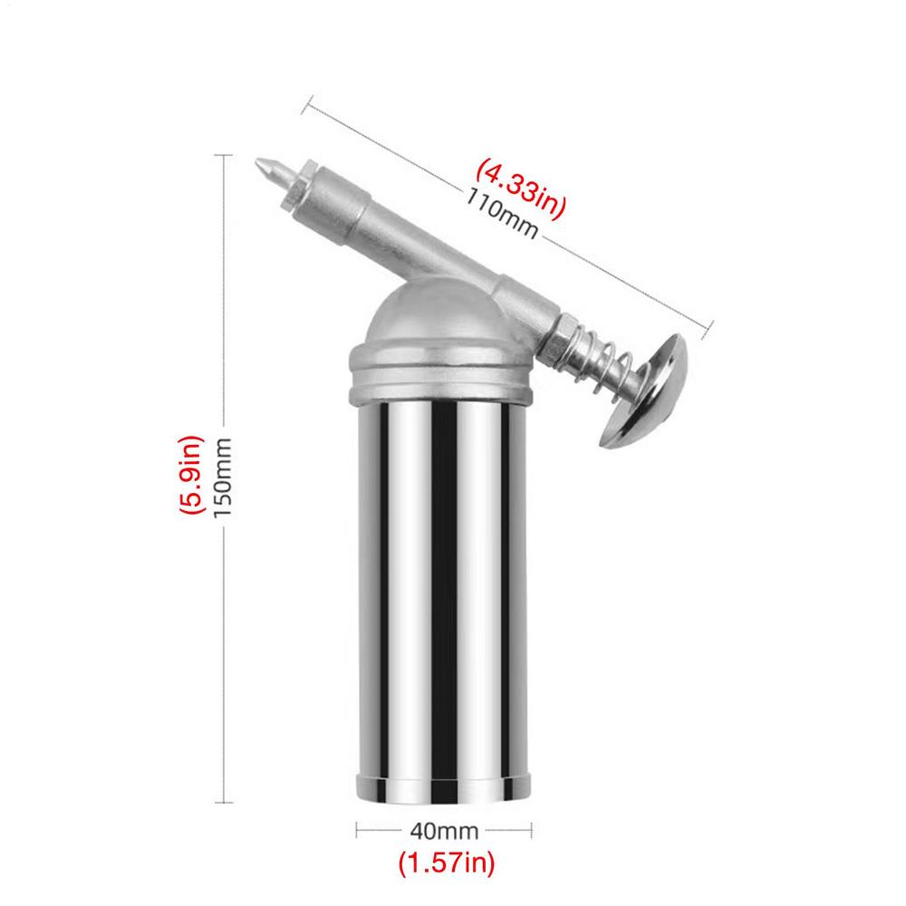 

Grease Fitting Tool 80cc Capacity Needle Nozzle Easily Greases Small Fittings 1000PSI Output Pressure Handheld High-Pressure Oil