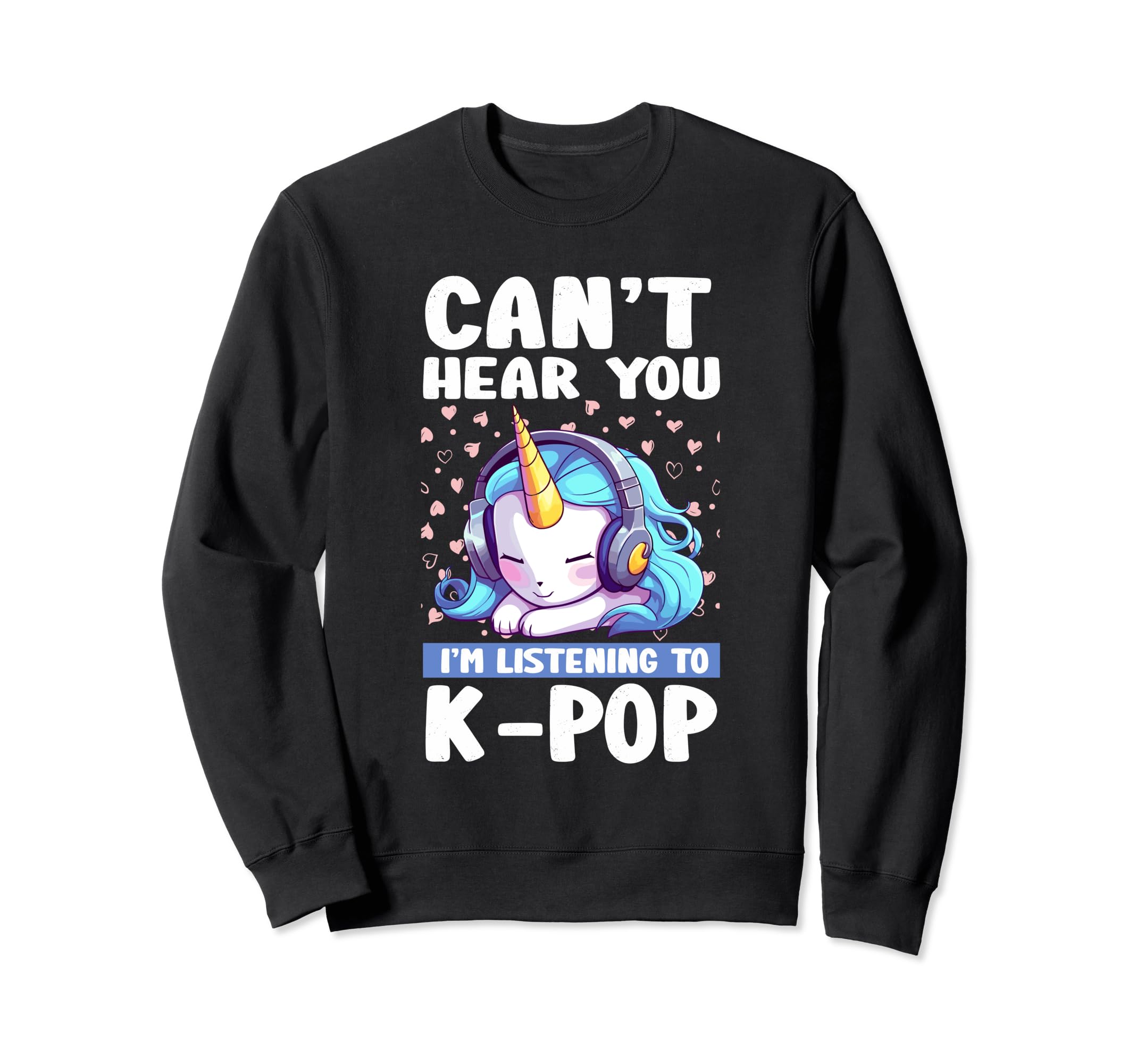 

Hear You Listening Goods Единорог Толстовка Can t I m K-Pop