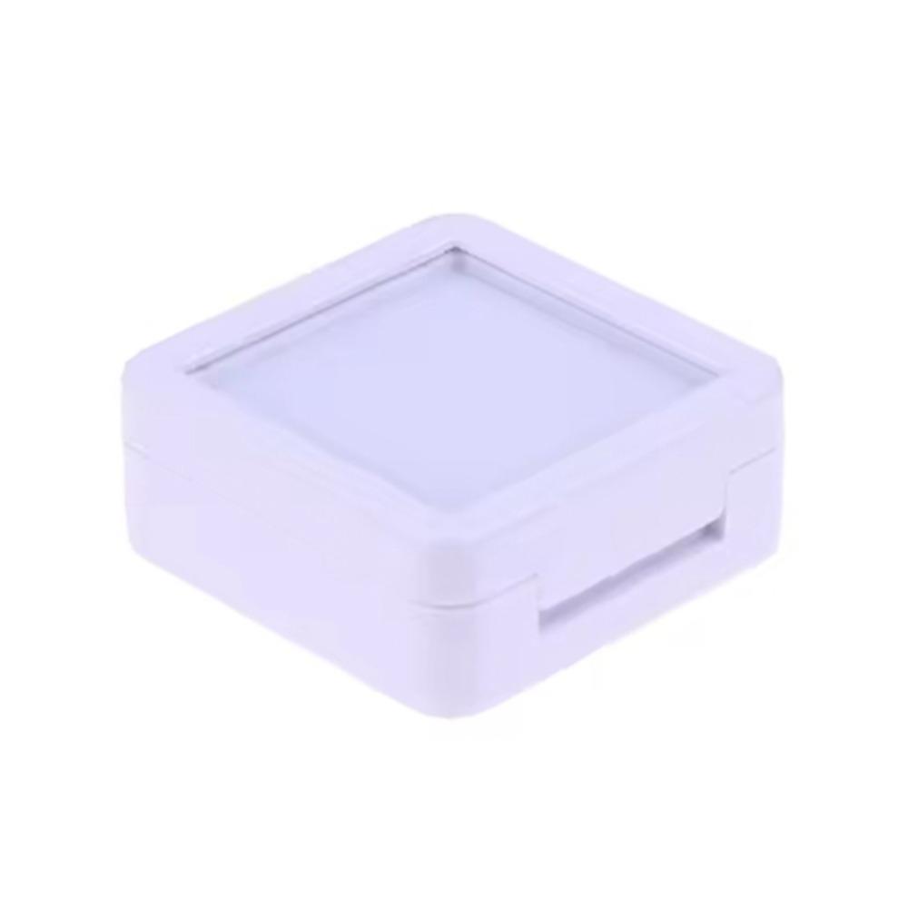 

Acrylic Rhinestone Jar Box Transparent Crystal Display Case Showcase Gemstone Holder Jewelry Small-Style A