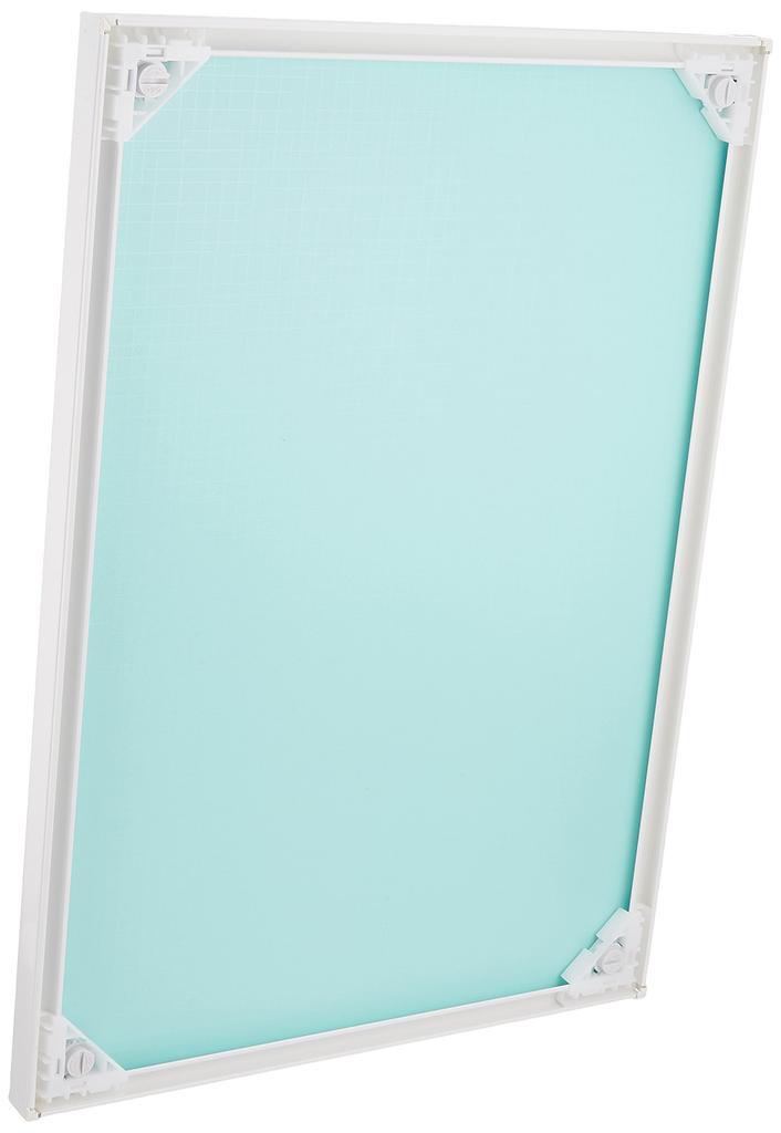 Tenyo [Made In Japan] Aluminum Puzzle Frame, Disney-Specific Safety Panel, 300-Piece, White (30.5x43cm), One-Touch Front Opening with Locking