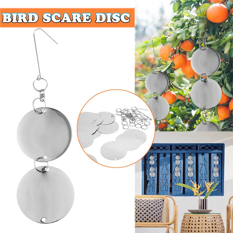 Buy Kali Bird Repellent Discs Reflective Bird Decoy for Garden Outdoor