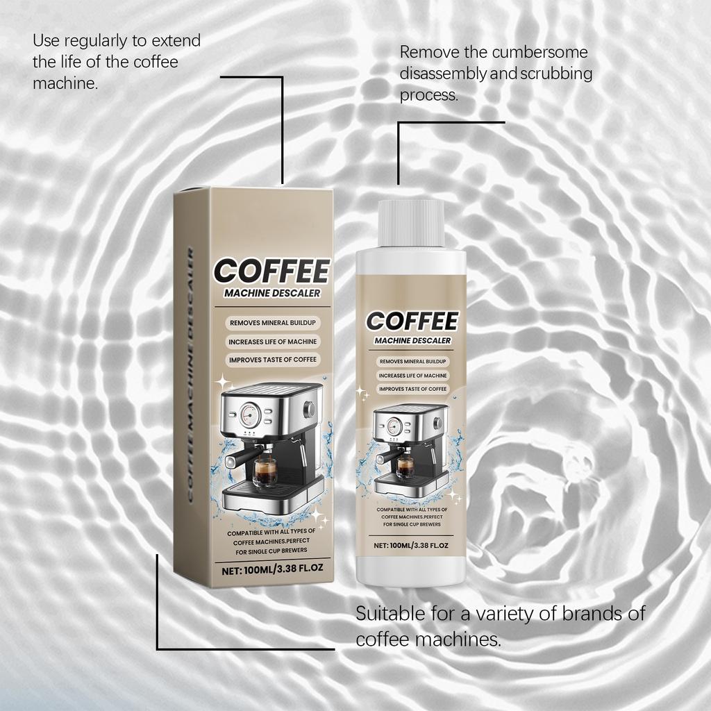 Coffee Machine Descaling Solution Universal Coffee Descaler For  Coffee Machines, Effective Descaling Solution 100ml