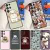 Cartoon Shih Tzu Dog Phone Case For Samsung Galaxy S25 S24 Ultra S9 S10 S20 S21 S22 Plus S23 FE S24 FE Cover