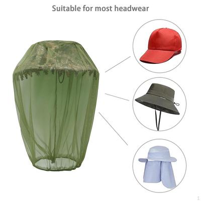 Mosquito Head Net Headwear Hood Bird Face Shield for Travel Climbing Outdoor Walking