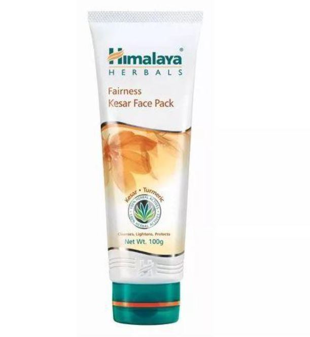 Маска для лица с шафраном и куркумой (100 г), Маска для лица Kesar&Turmeric, Гималаи