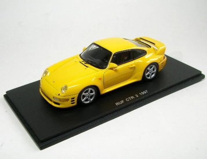 Spark RUF CTR 2 1997 Yellow 1/43
