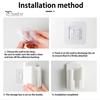 Wall-mounted Remote Control Storage Solution 3Pcs Bracket High Durability Easy to Box Install Wall-Mounted Air Conditioning Holder