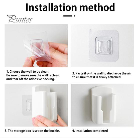 Wall-mounted Remote Control Storage Solution 3Pcs Bracket High Durability Easy to Box Install Wall-Mounted Air Conditioning Holder