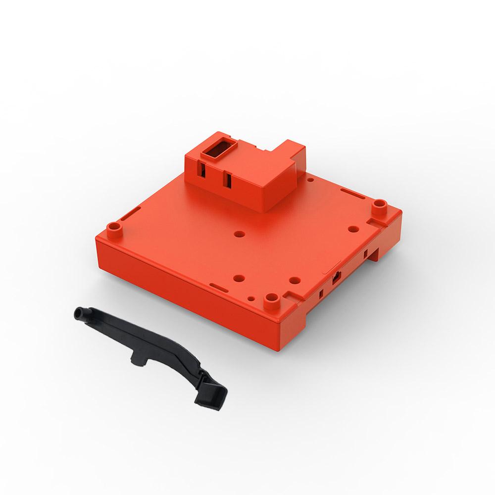 Bitfunx Replacement Case For Gameboy Player Gamecube Shell GBA Game Case For Nintendo Gamecube Console Parts Warm Red