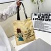Canvas Bag Schoolgirl Summer Handbag Large Capacity Canvas Bag Large Capacity Shoulder Bag
