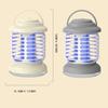 Portable Electric Camping Light Sticky Gnat Mosquito Trap Vintage Mosquito Lamp  Household