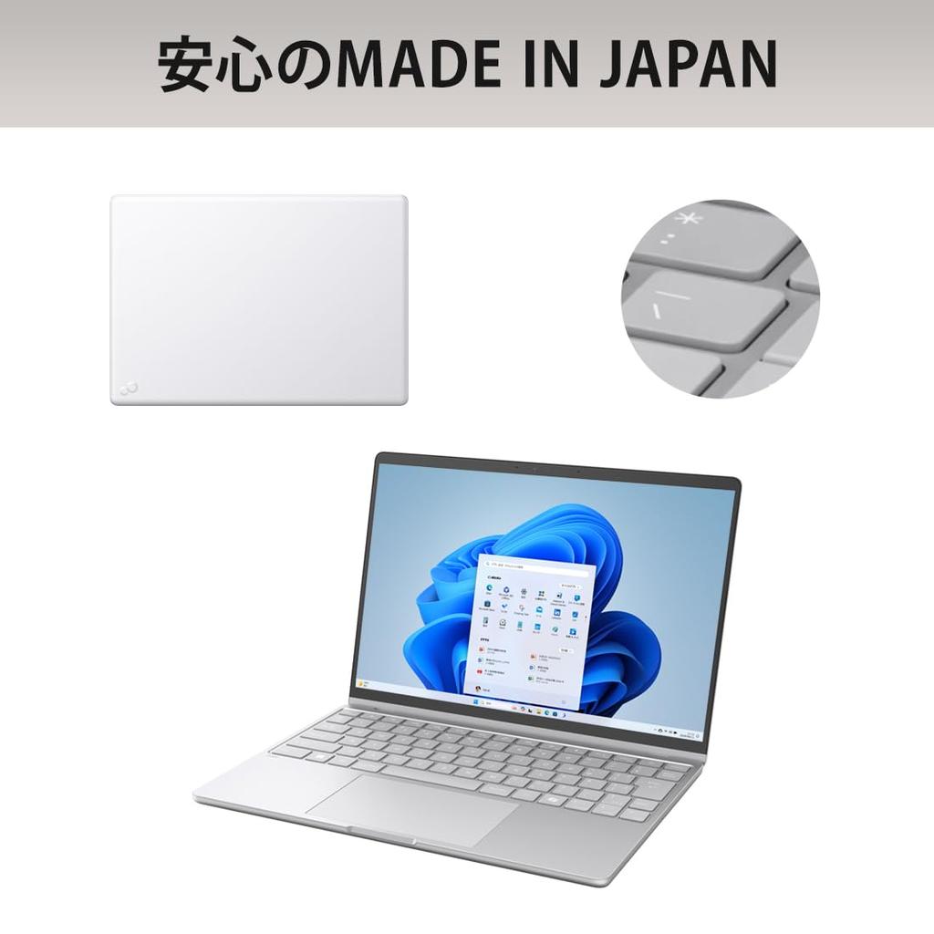 Fujitsu FMV Note C Made In Japan Core Ultra 16GB 256GB No WC1-K1 Laptop, (Win 11, 13.3-inch, 5, RAM, SSD, Office) AZ_WC1K1_Z877